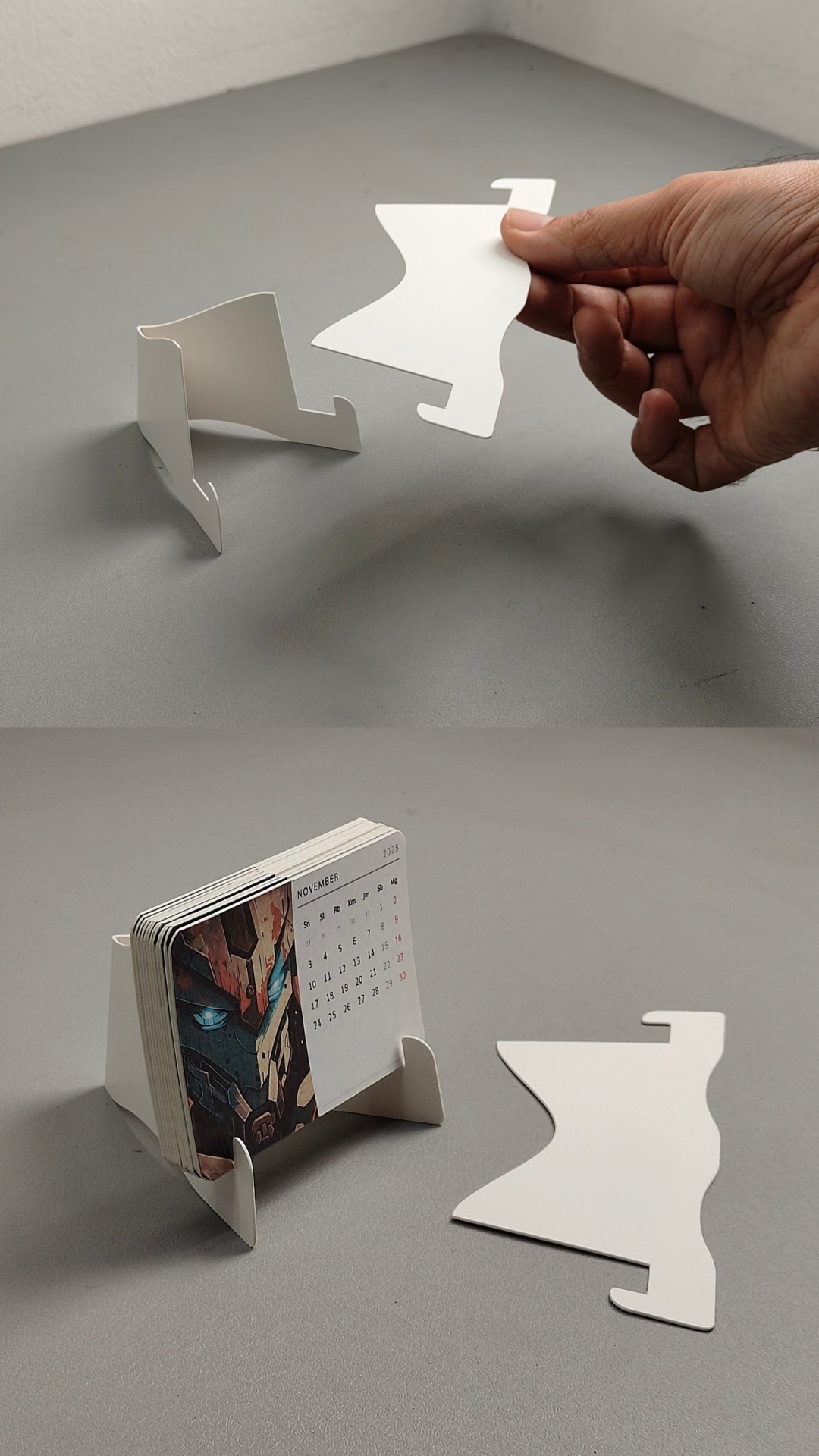 Finished DIY Paper  template